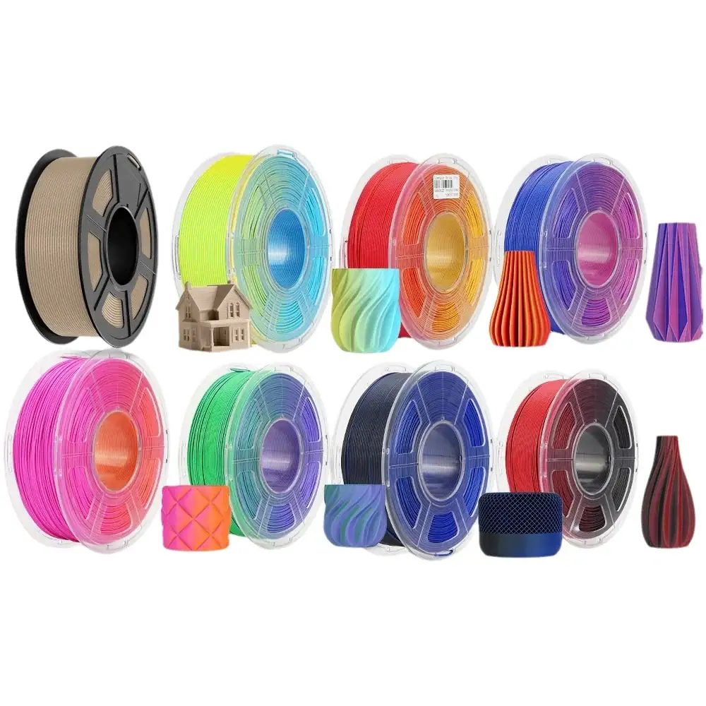 JAYO PLA Matte DC 3D Printer Filament 1 Roll/1.1KG 1.75mm Filament Environmental Material For 100% No Bubbel Printers