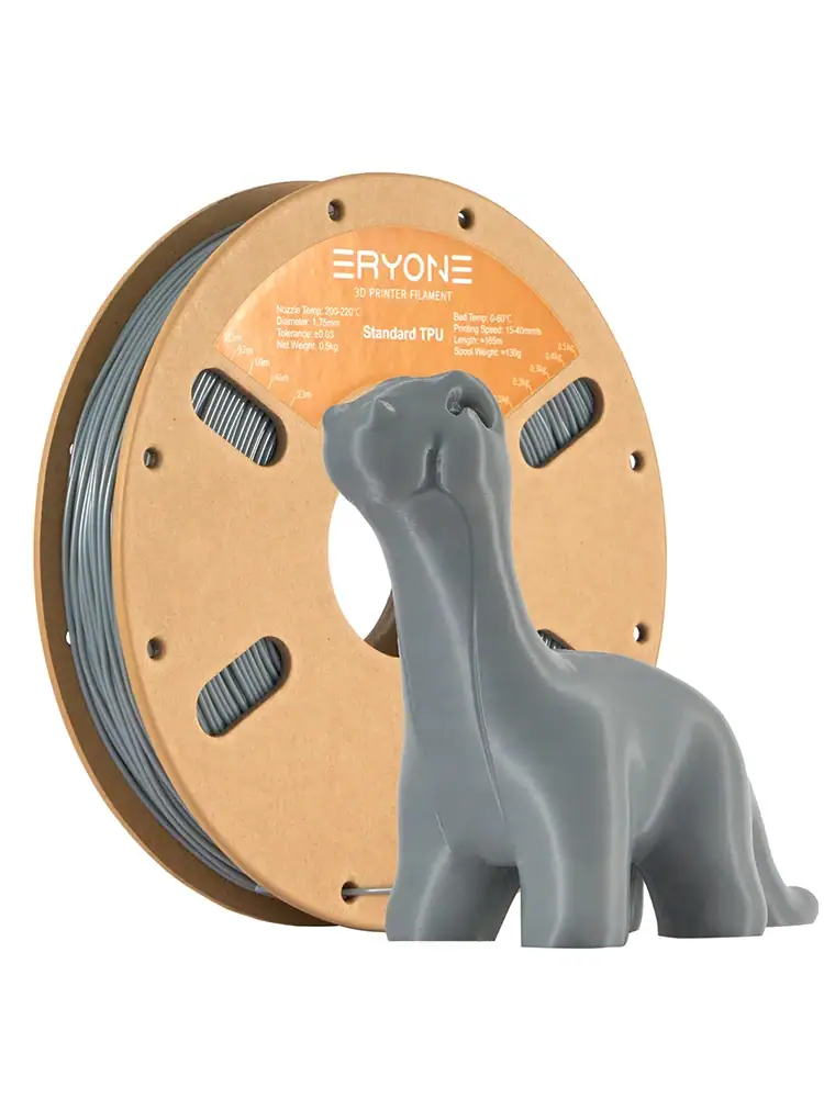 Eryone Flexible TPU Filament 1.75mm 3D Printing TPU Filament for 3D Printer 1 Spool 0.5kg Arrival Fast Shipping