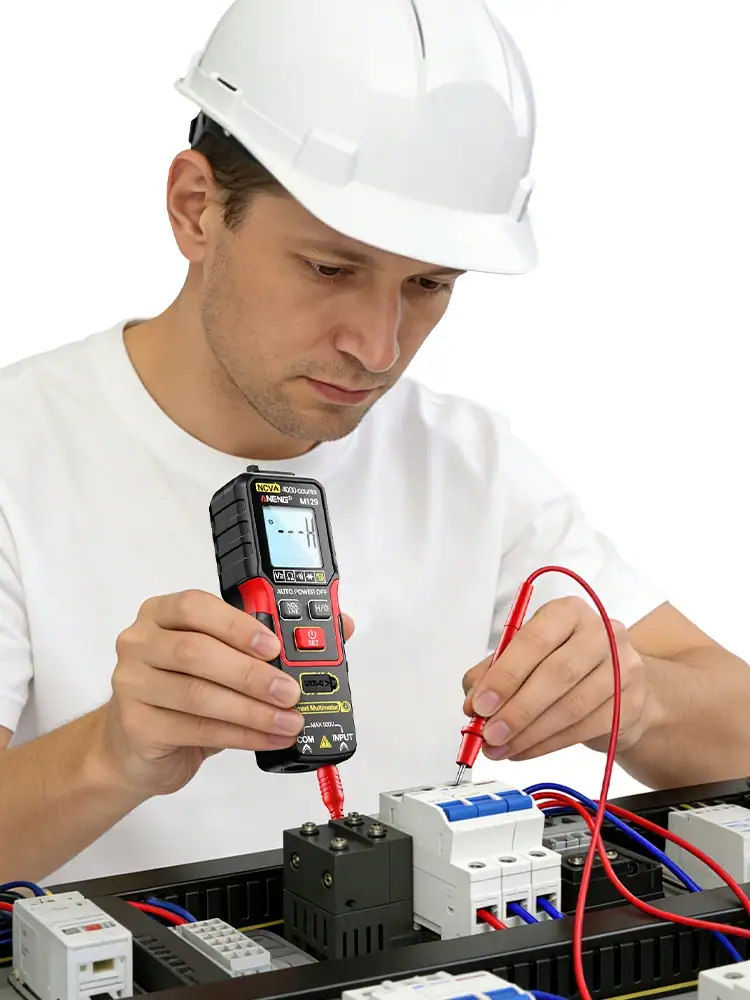 ANENG M129 Digital Multimeter 4000 Counts AC/DC Voltage and Resistance Measurement Lithium Battery Direct Charge Electrical Tool