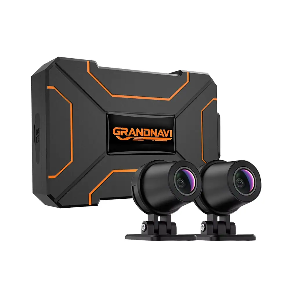 2K Motorcycle DVR Dual 1080P WiFi Front & Rear Waterproof Camera Recorder Motorcycle Dash Cam Motorbike Box Dual-lens