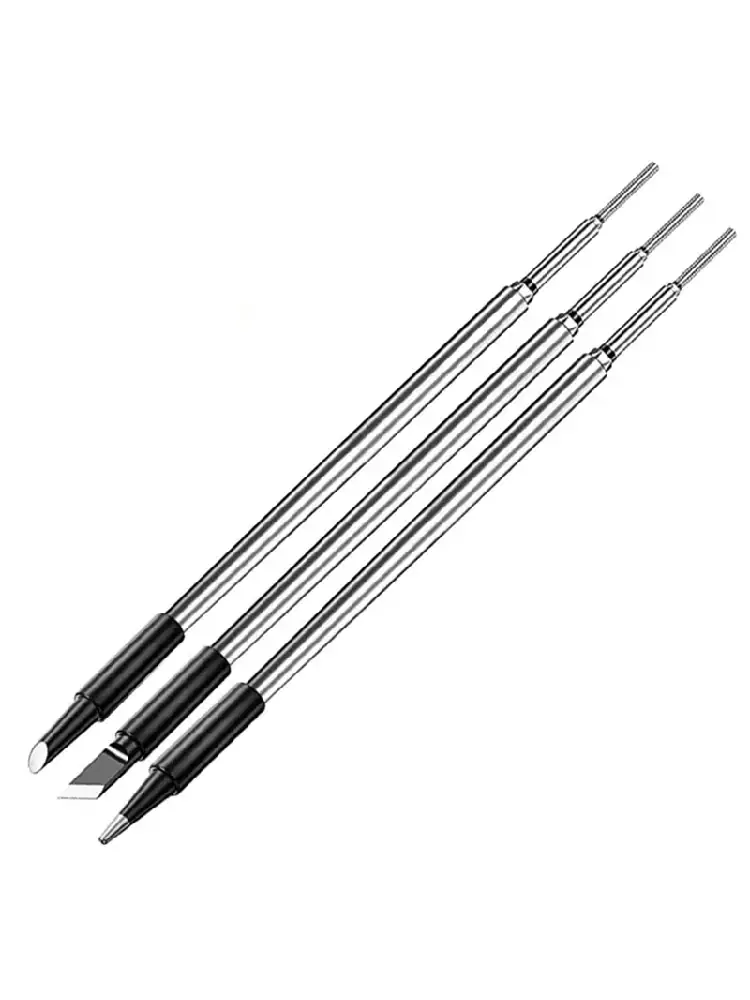 C210 Soldering Iron Tip USB Soldering Iron Tip 5V Battery Soldering Iron Tip Soldering Rework Accessories 3Pcs