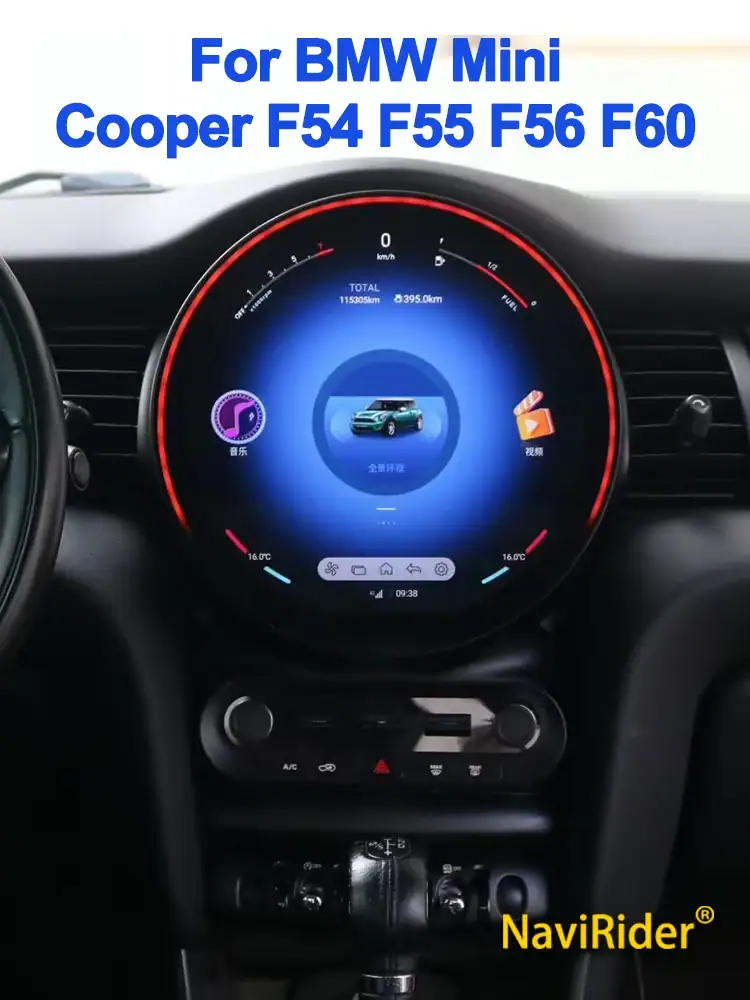 NBT/EVO 11.8" Car Radio For BMW Cooper F54 F55 F56 F60 2015-2020 Android Auto Stereo Player Navi GPS DSP Wireless CarPlay