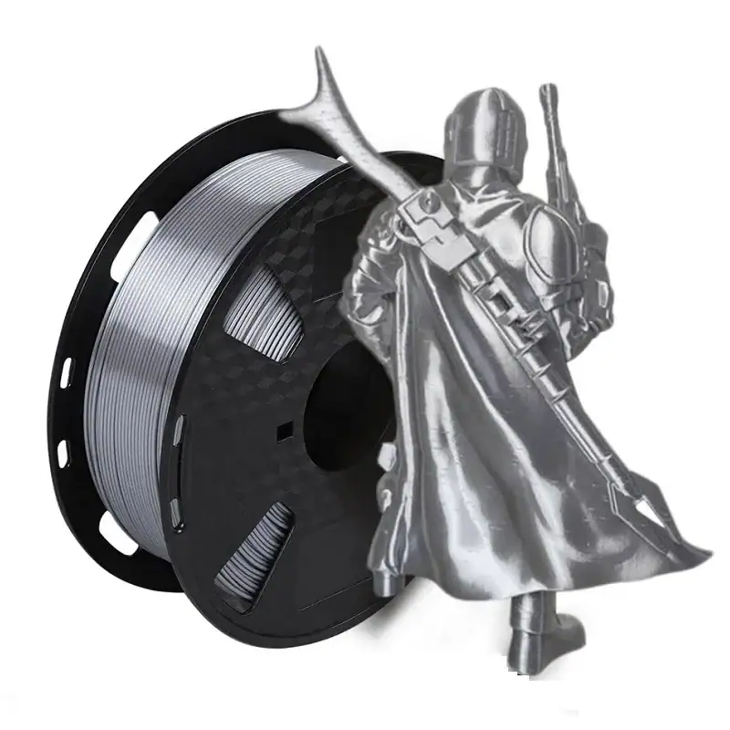 EasyThreed 3D Printer PLA Silk Filament 1.75mm Silky Filament PLA 1KG High Quality 3D PLA No Bubble Vacuum