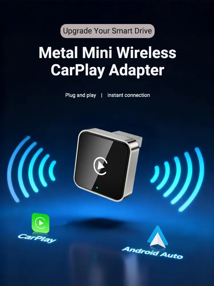 2026 Wireless Carplay and Android Auto 2in1 smart Box WIFI BT Auto Connect For Toyota Volvo Benz MG Kia MAZDA FORD