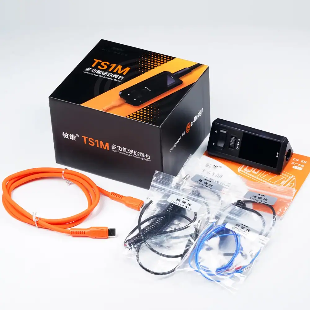MINIWARE TS1M Soldering Station PD 3.1 28V 140W Compatible with 245 Handle & 210 Digital Soldering Iron Repair