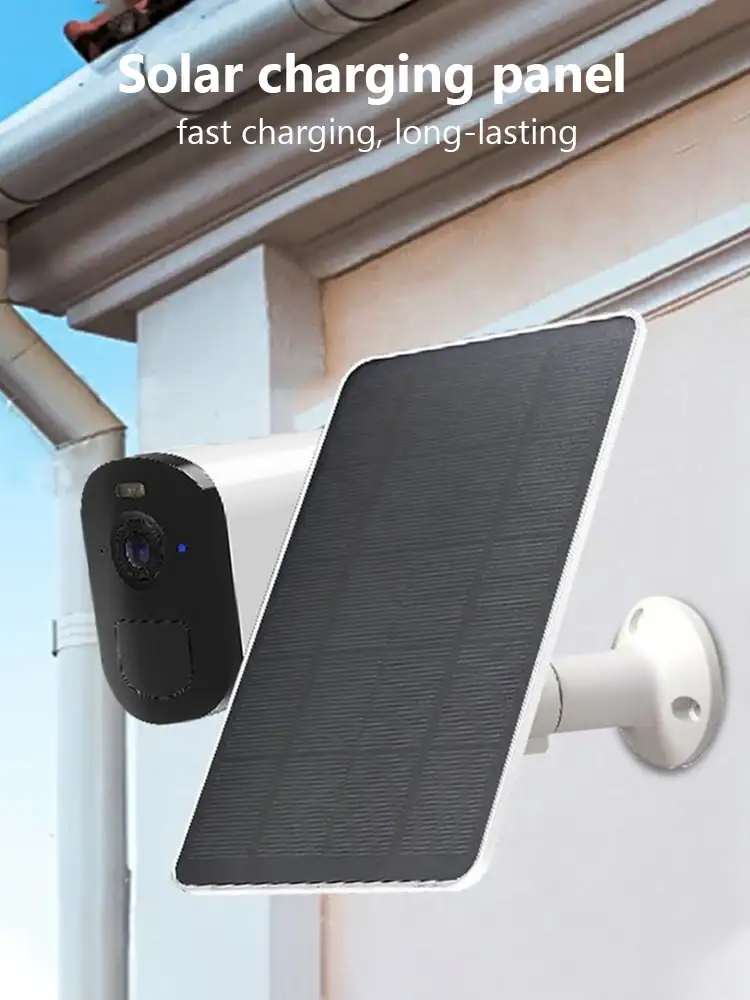 10W 5V Solar Panel Kit 2in1 Type-C Solar Panels Outdoor Solar Cells Chargerfor Security Camera/Small Home Light System