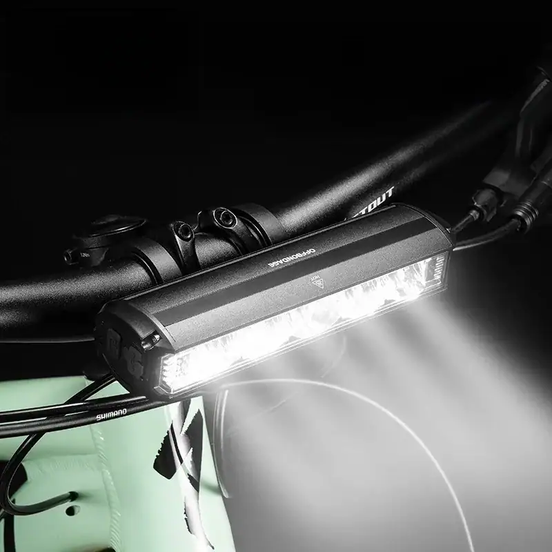 OFFBONDAGE Bicycle Light Front Bike Light Waterproof Flashlight USB Charging MTB Road Cycling Lamp Accessories
