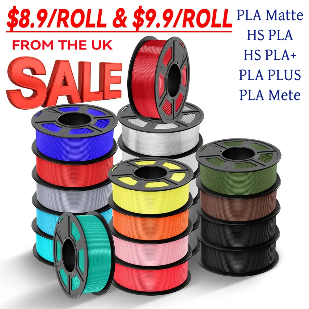 JAYO 1100G PLA Plus/PLA Matte/HS PLA/HS PLA+/PLA Meta 3D Filament 1.75MM 3D Printer Filament Neatly Wound 3D Printing Filament