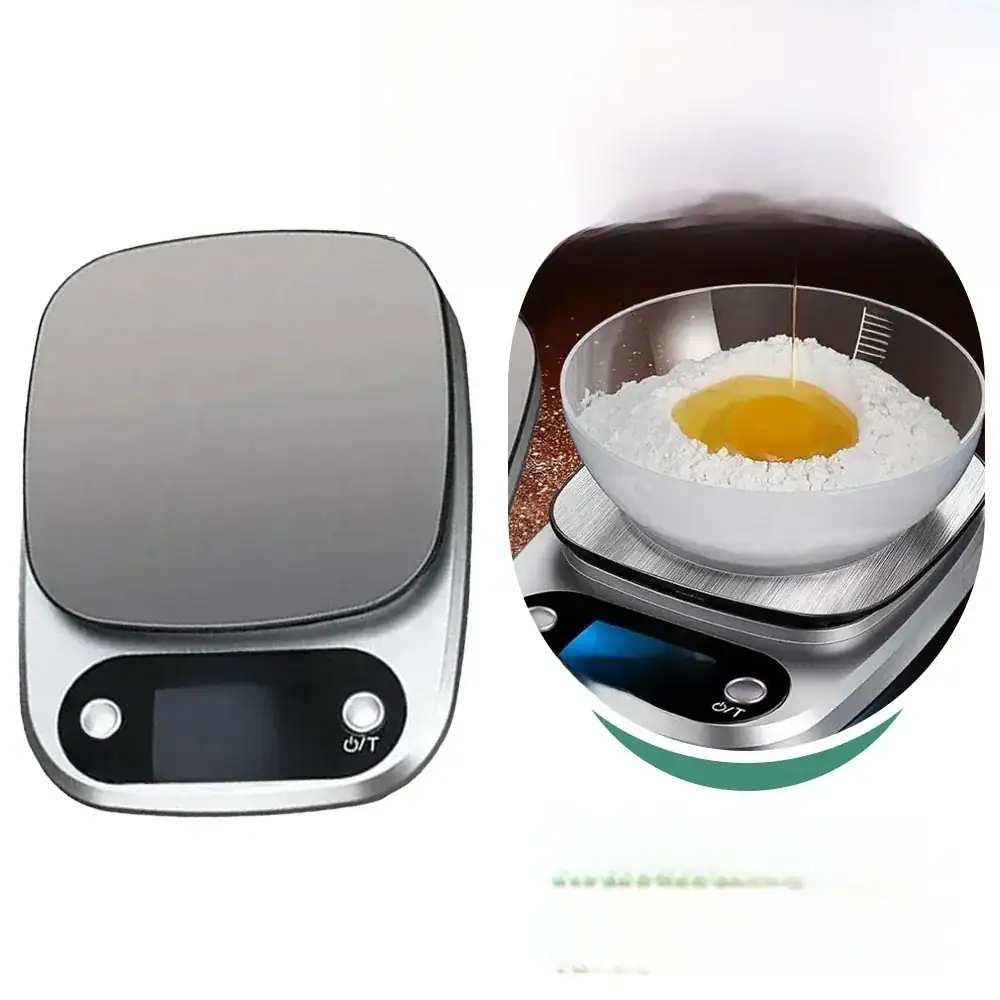 10kg High-Precision Electronic Scale Nutritional Kitchen Scale Compact Ideal for Baking Cooking Precise Ingredient Weighing
