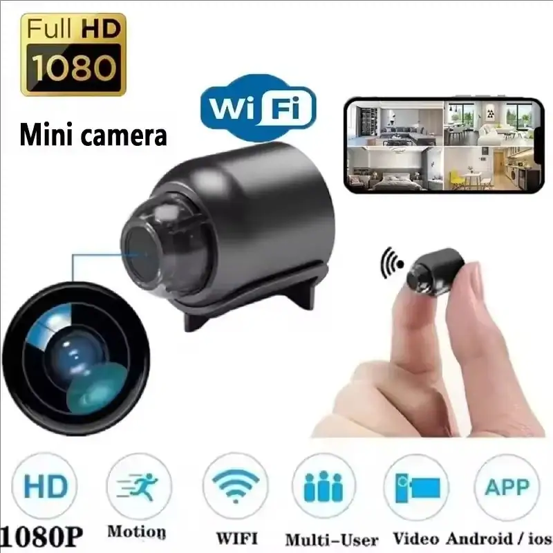 HD 1080P Camera Wireless WiFi Baby Monitor Indoor Safety Security Surveillance Night Vision Camera IP Camera Recorder
