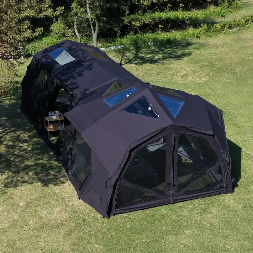 YTYIN Luxury Large Inflatable PVC Tube Type Four-season Tent For Outdoor Camping Party