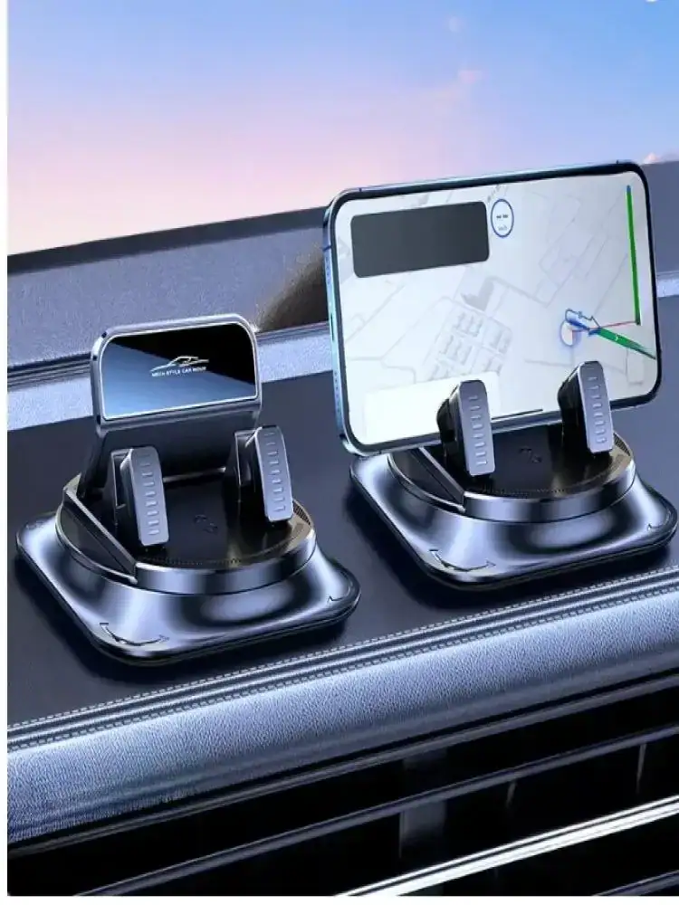 Automobiles Dashboard Phone Holder 360-degree Rotation Anti-slip Car Mounts for Stable Vibration-free Navigation Support Holder