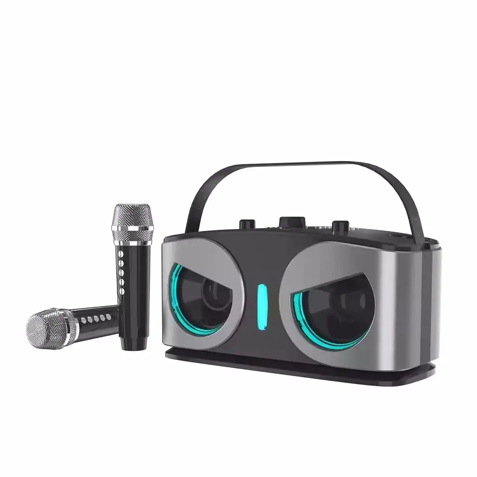 Karaoke Wireless Bluetooth Speaker With Microphone Machine Subwoofer Powerful Sound Box Music Caixa De Som Bocina Audio