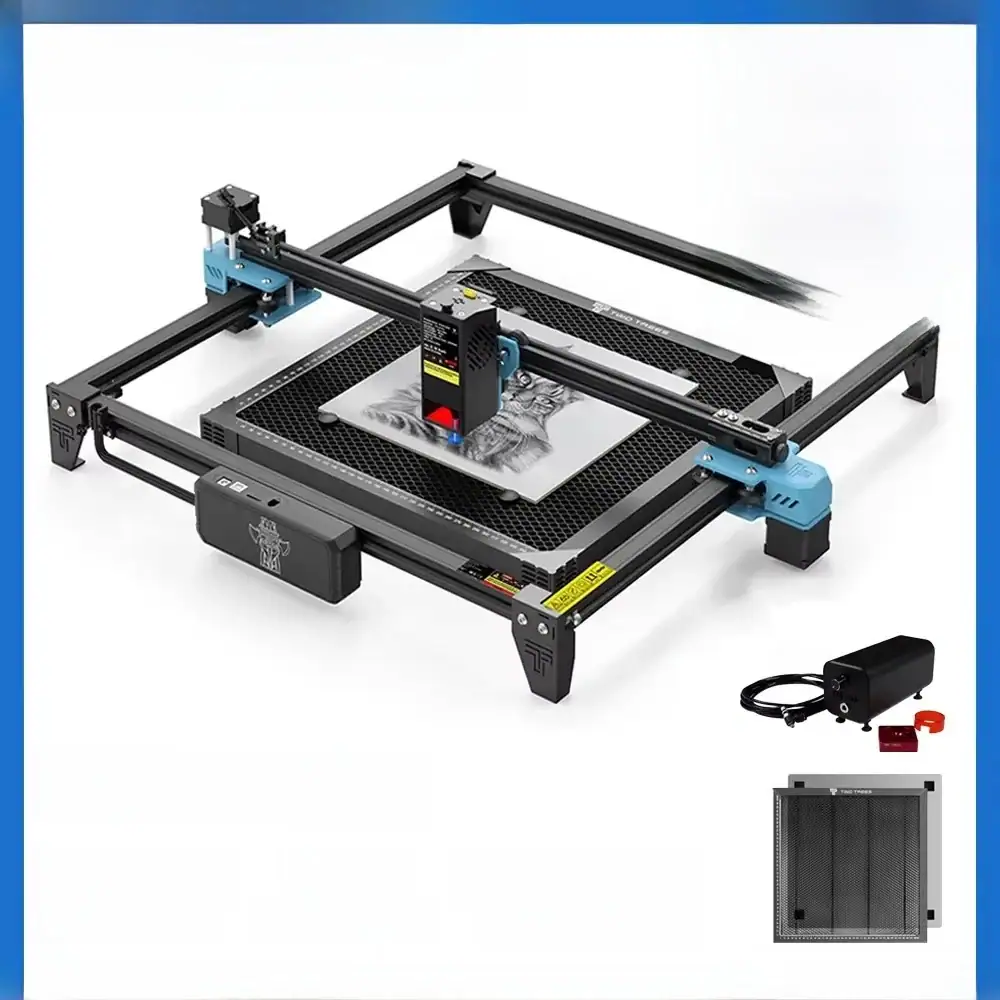 160W Laser Engraving Machine TTS-20 pro ESP32 master control Multiple Materials DIY wood Laser Engraver Cutting Machines