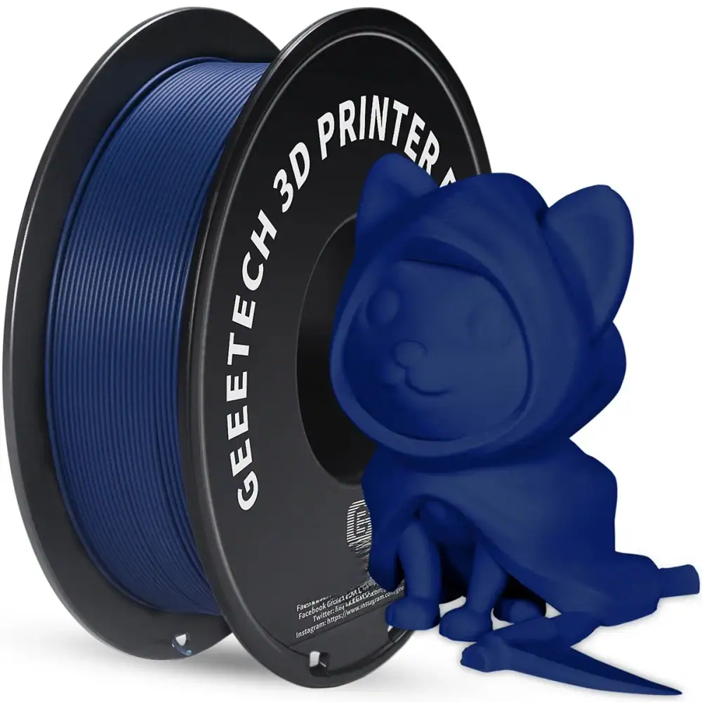 Geeetech 1kg 1.75mm Matte PLA 3D Printer Filament Vacuum Packaging Overseas Warehouses A variety of Colors Fast Ship