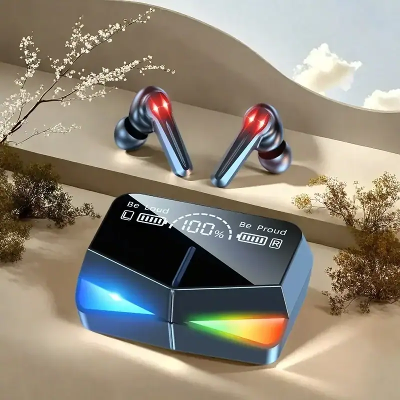 TWS Bluetooth Headphones Wireless Earphones Smart Touch Headset Waterproof Noise Canceling Headphones for All Smartphones