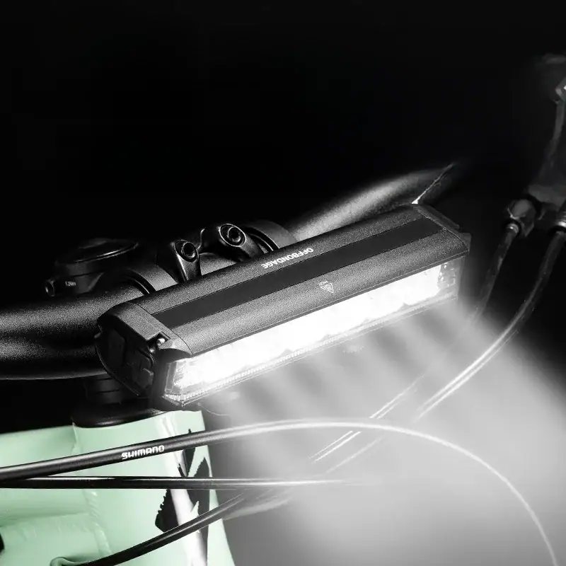 OFFBONDAGE Bicycle Light Front 2600Lumen Bike Light 8000mAh Waterproof Flashlight USB Charging MTB Road Cycling Lamp Accessories