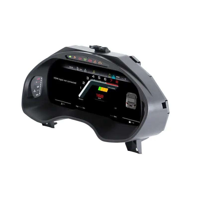 12.3' HD Virtual Cockpit LCD Digital Instrument Cluster For Audi A8 2011-2017 CarPlay Android Auto Speedometer, Dashboard