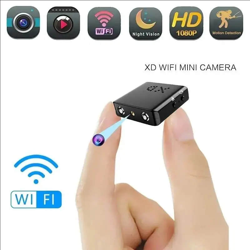 1080P HD Wifi Camera XD Wire Camera Smart Home Security Indoor Anti-theft IP Camera Video Voice APP Real-time Cam