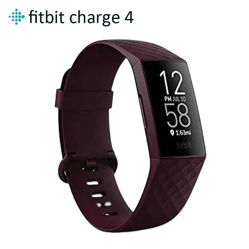 Google Fitbit charge4 smart watch heart rate sleep steps exercise detection smart reminder blood oxygen detection Bluetooth smar